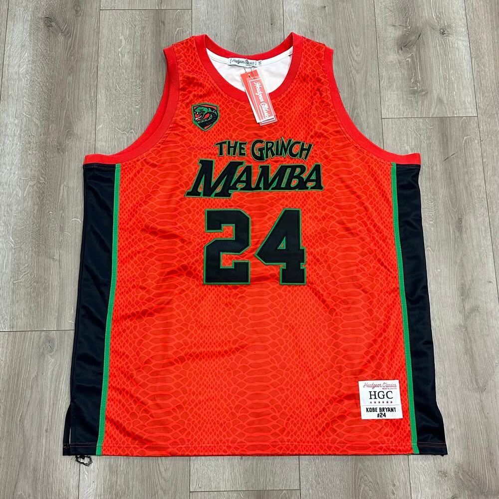 Headgear Classics Kobe Bryant "The Grinch Mamba" 5XL XXXXXL B18